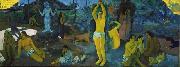 Paul Gauguin Where Do We Come From What Are We Where Are We Going oil painting artist